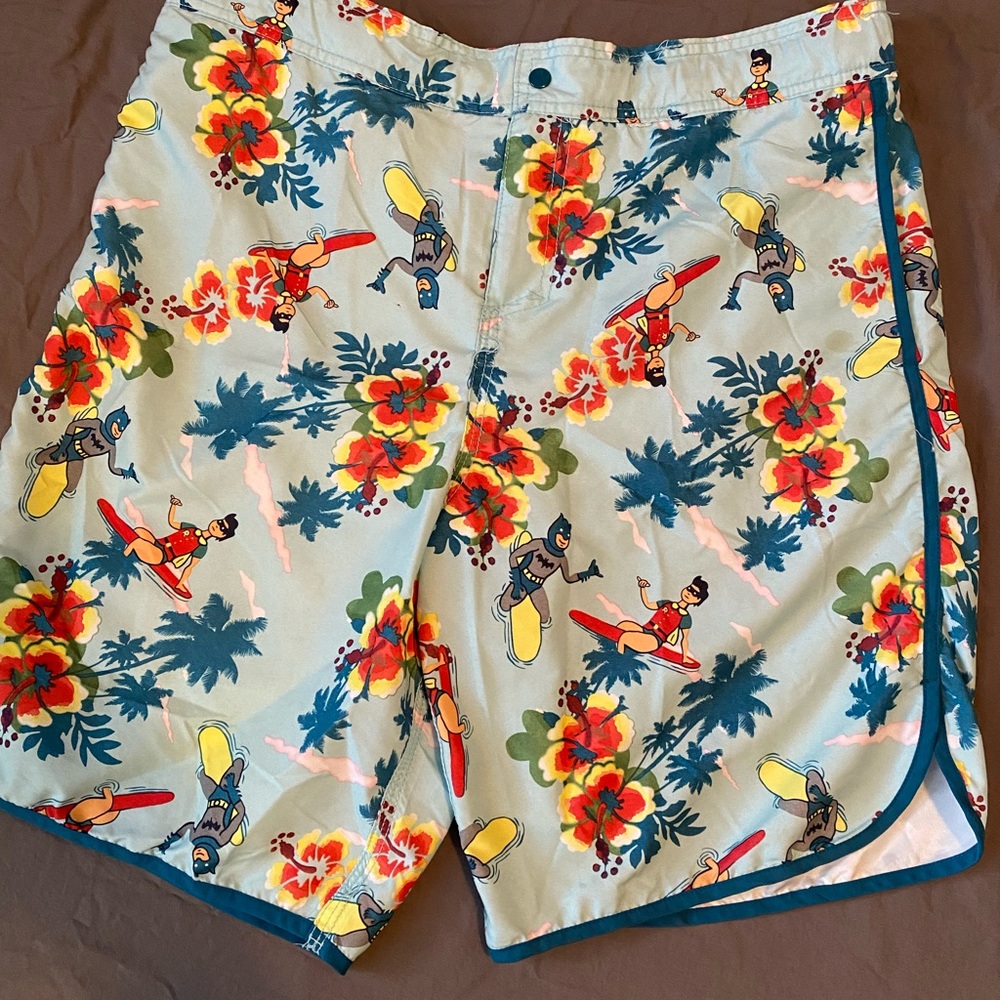 Batman and Robin Boardshorts